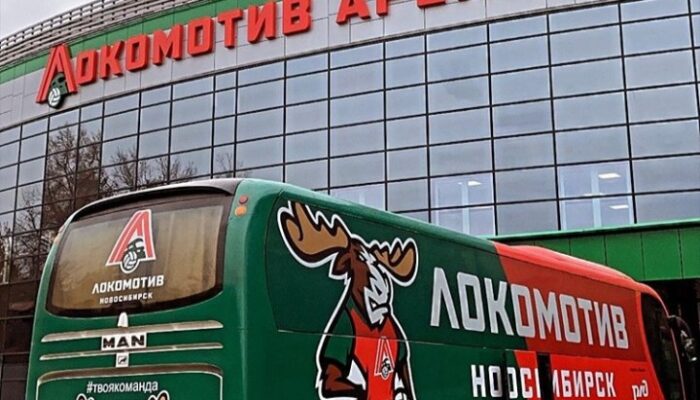 фасад Локомотив